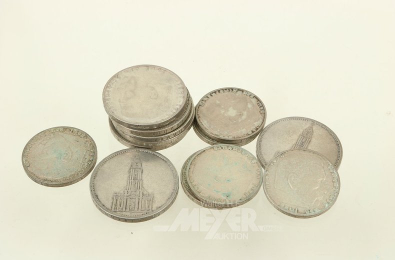Kl. Konvolut Dt. Reich Reichsmark (1933-1945)