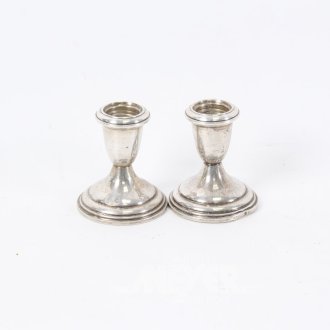 Kerzenleuchter Paar, Silber