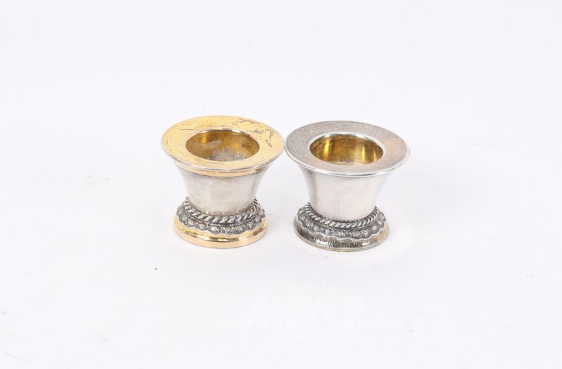 Kerzenleucher Paar,  Silber