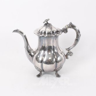 Kaffeekanne, Silber