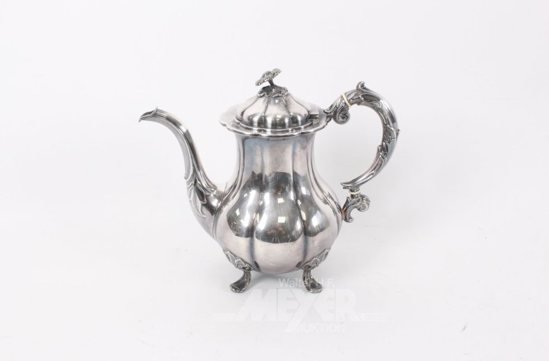 Kaffeekanne, Silber