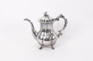 Kaffeekanne, Silber