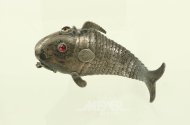 Antike Gelenk-Riechdose 'Fisch'