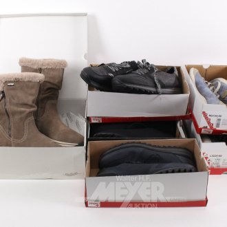 6 Paar div. Damenschuhe, Gr. 41
