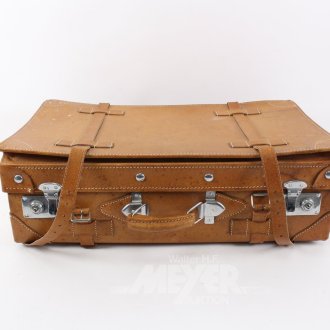vintage Reisekoffer, Leder