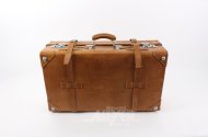 vintage Reisekoffer, Leder