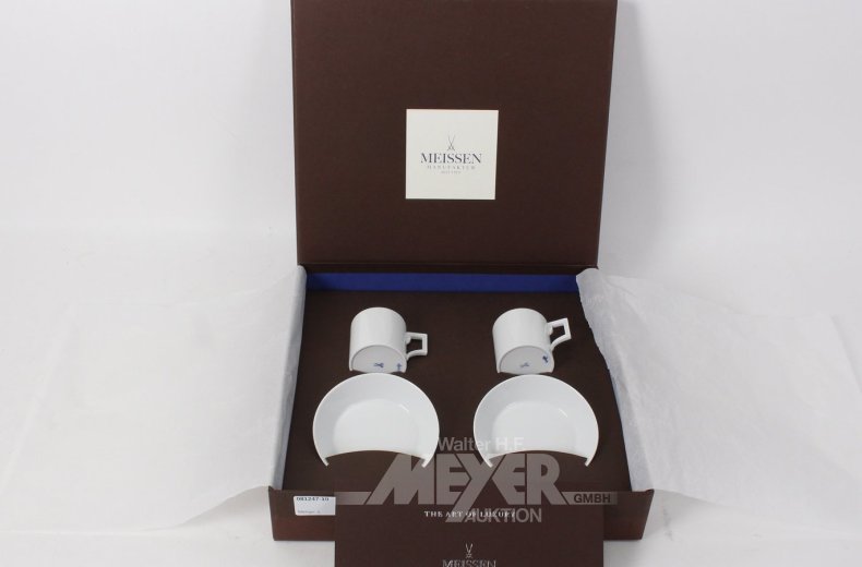 Espresso-Kaffee-Set, 4-tlg., OVP