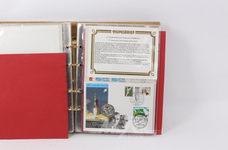 Album mit Numisbriefen