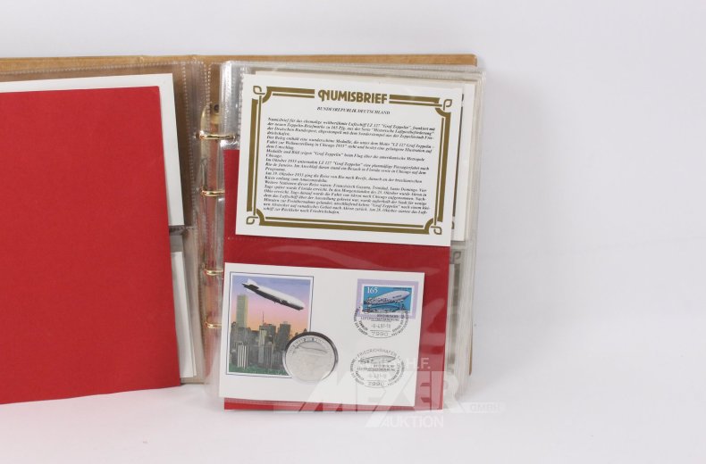 Album mit Numisbriefen