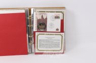 Album mit Numisbriefen