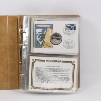 Album mit Numisbriefen
