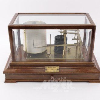 mechanischer Barograph "Trommelschreiber"