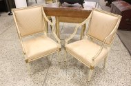 Paar Stühle im gustavianischen Stil