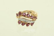 Damenring im Stil des Fabergé Feuervogel-Rings