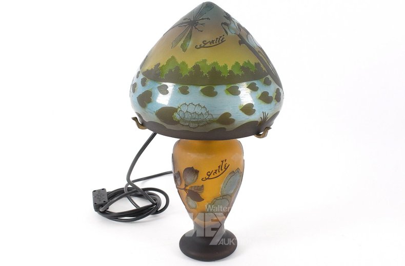 Tischlampe in Jugendstil