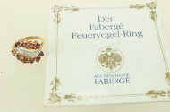 Damenring im Stil des Fabergé Feuervogel-Rings