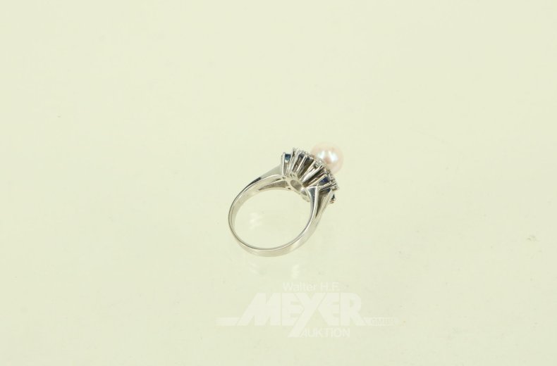 Ring mit 1 Perle
