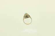 Ring mit Türkis-Cabochon