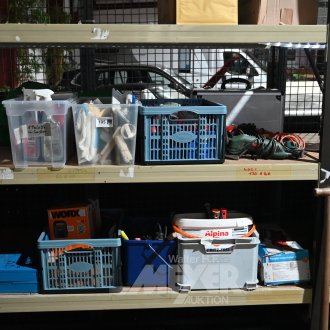 Posten Werkzeug und Gartengeräteequipment