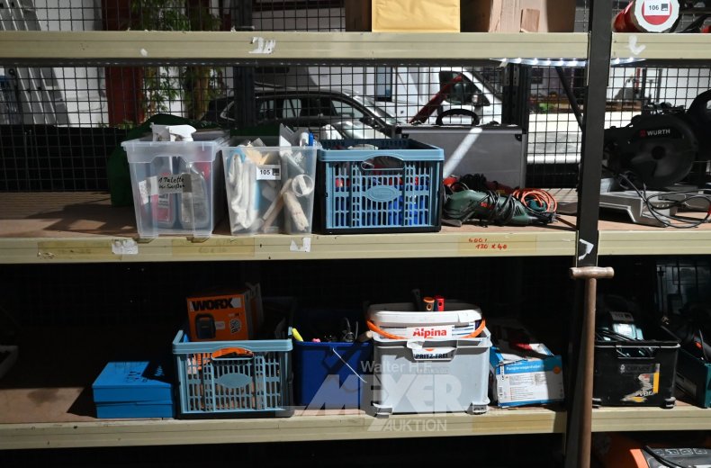 Posten Werkzeug und Gartengeräteequipment