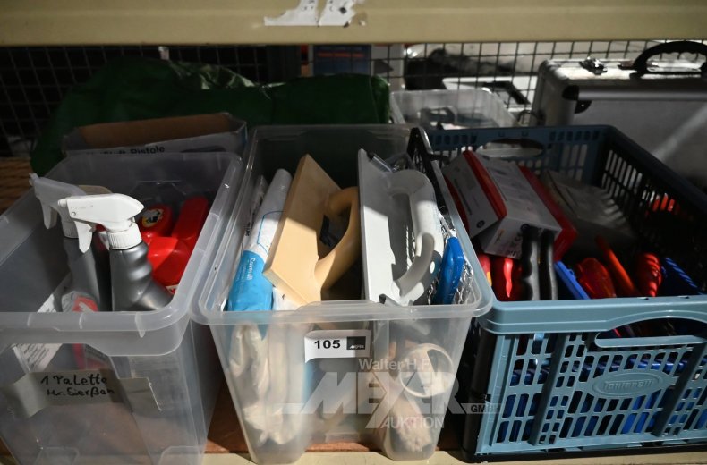 Posten Werkzeug und Gartengeräteequipment