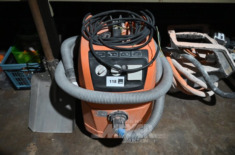 Industriestaubsauger, orange