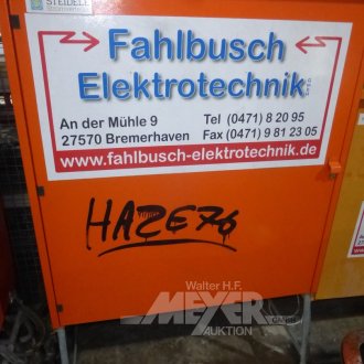 Kraftstromverteilerschrank