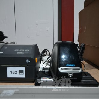 2 versch. Labeldrucker