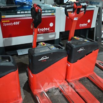 Elektro-Handdeichselhubwagen