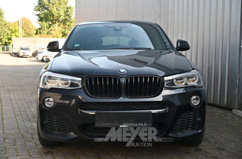 BMW X4 XDrive30D Aut. M Sport, schwarz