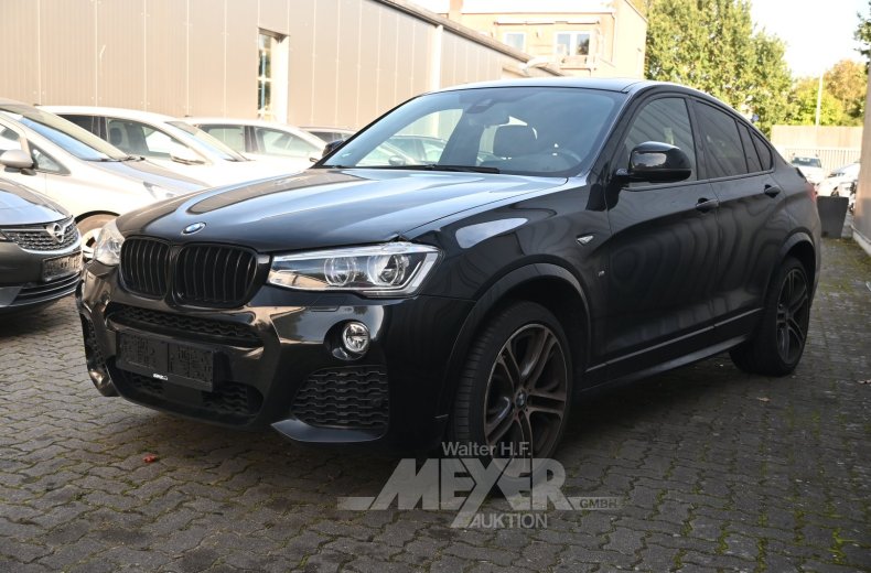 BMW X4 XDrive30D Aut. M Sport, schwarz