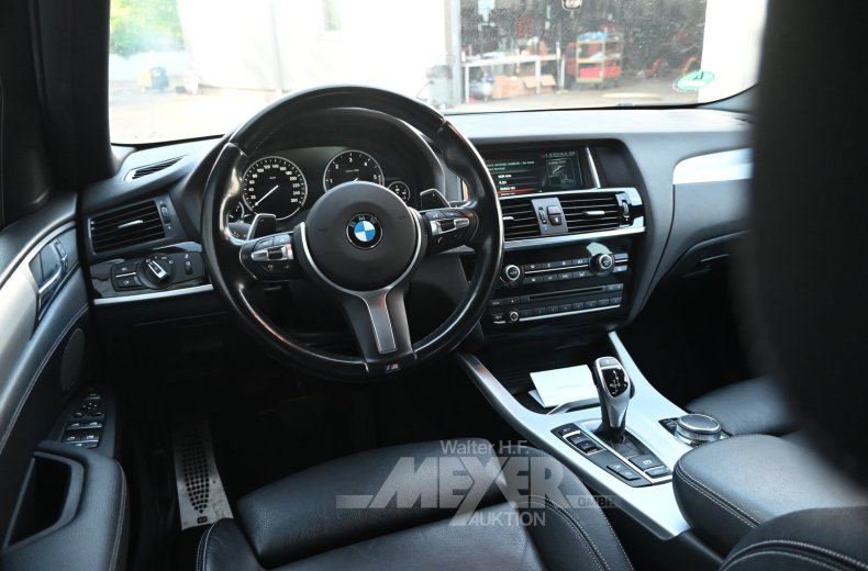 BMW X4 XDrive30D Aut. M Sport, schwarz
