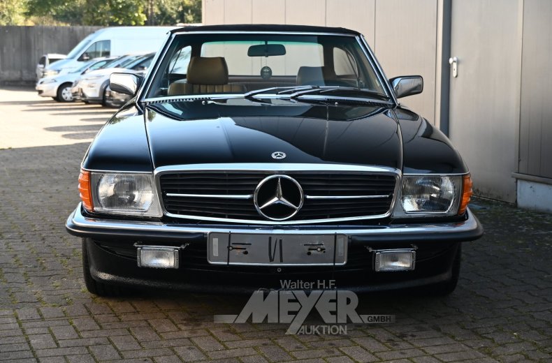 Mercedes-Benz W107 380 SL Cabrio, schwarz