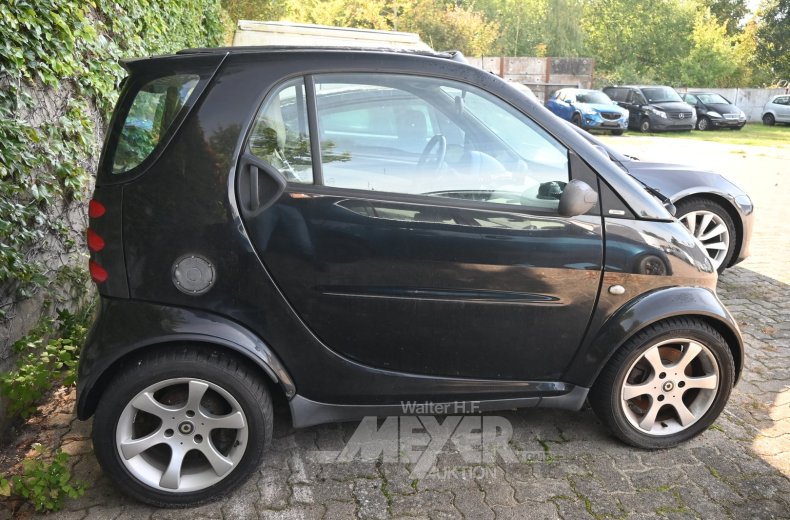 Smart Fortwo Coupé, schwarz