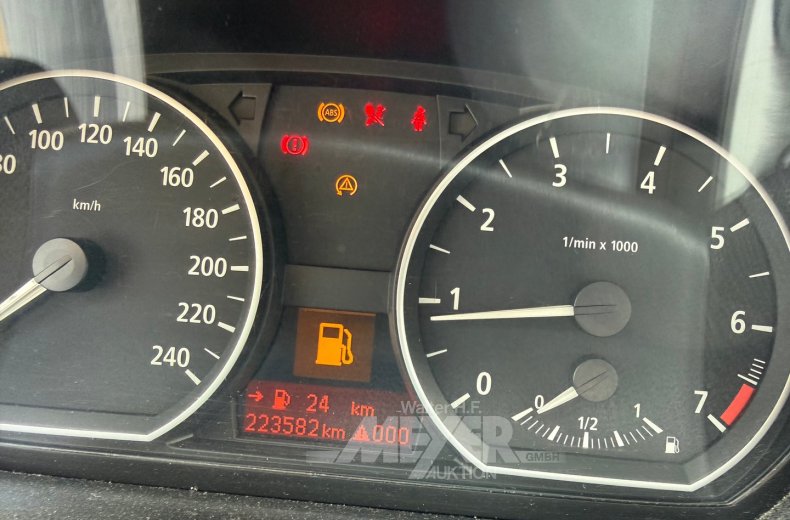 BMW 116i, schwarz