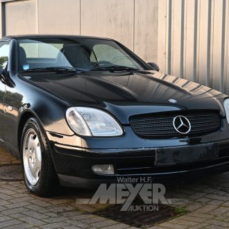 Mercedes Benz SLK 200, schwarz