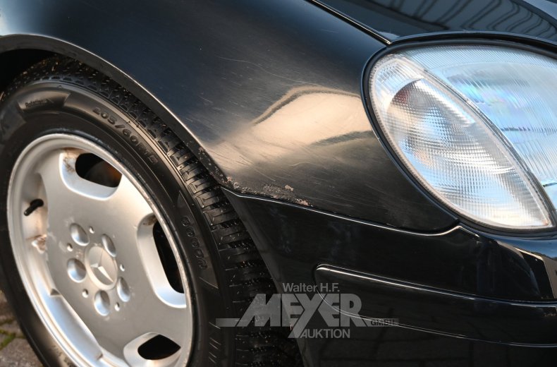 Mercedes Benz SLK 200, schwarz