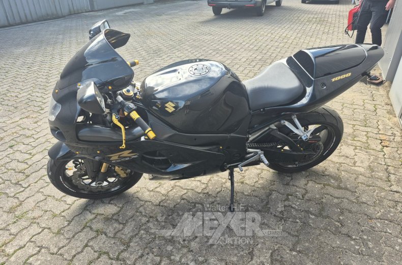Motorrad Suzuki GSX 1000, schwarz
