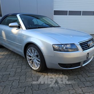 Audi A4 Cabrio, reflexsilber