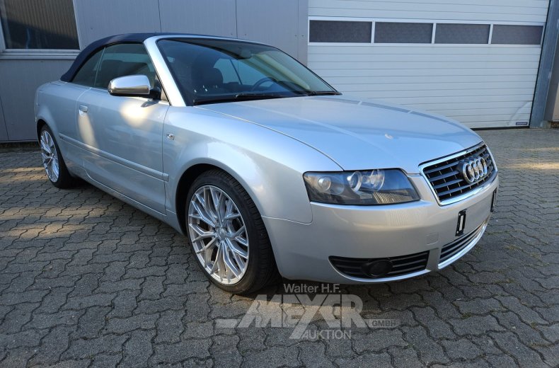 Audi A4 Cabrio, reflexsilber