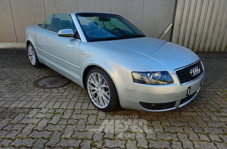 Audi A4 Cabrio, reflexsilber