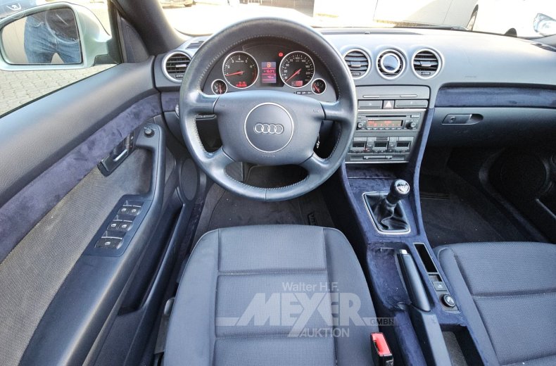 Audi A4 Cabrio, reflexsilber