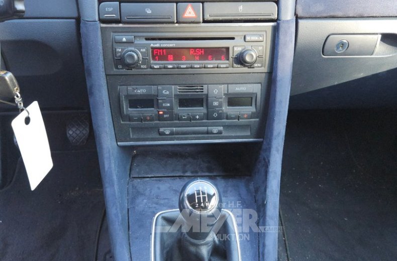 Audi A4 Cabrio, reflexsilber