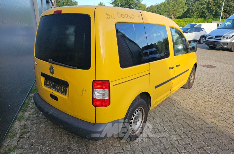 Volkswagen Caddy, gelb