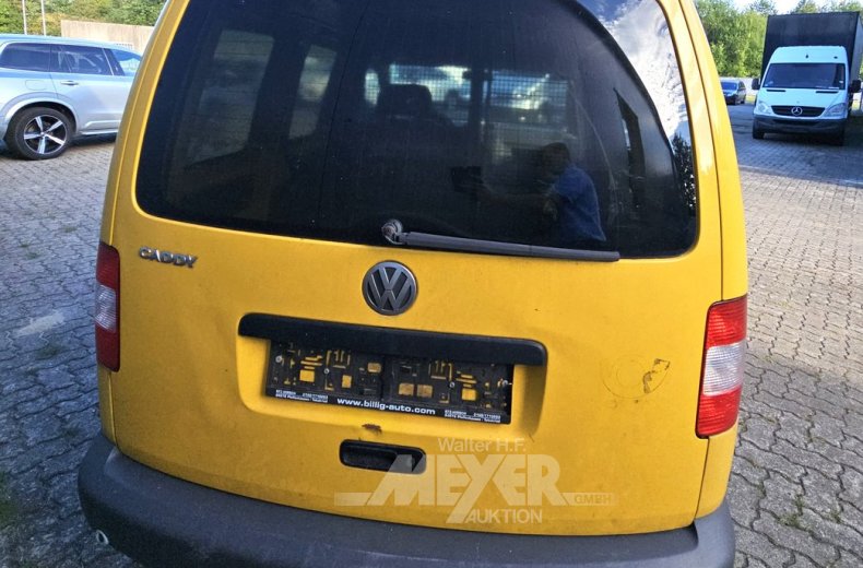 Volkswagen Caddy, gelb