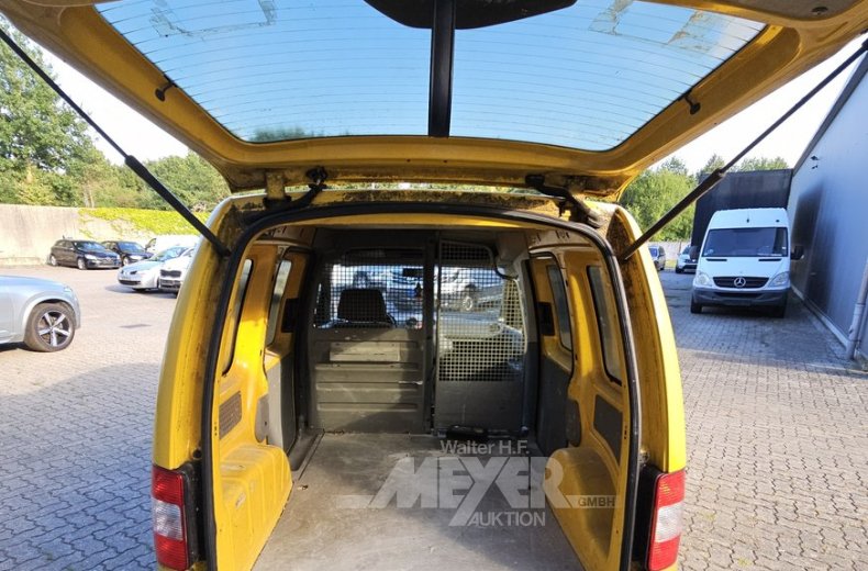 Volkswagen Caddy, gelb