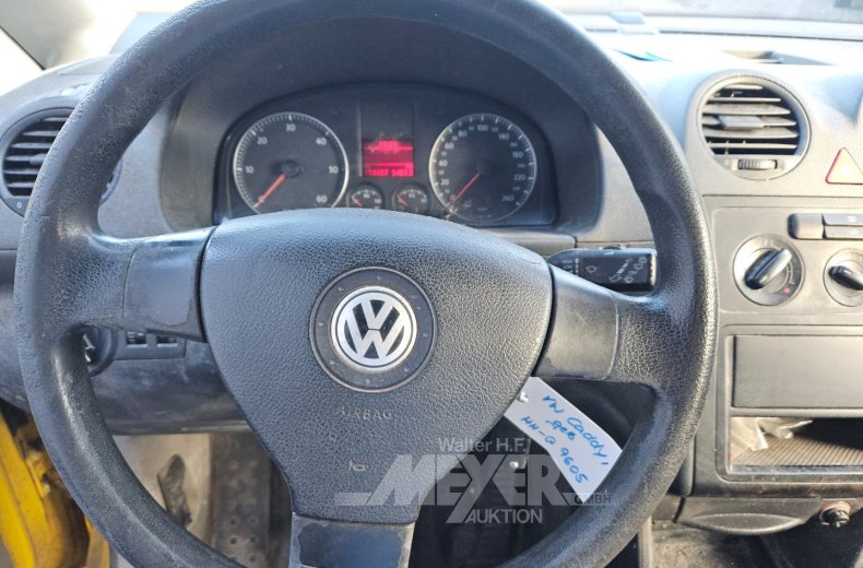 Volkswagen Caddy, gelb