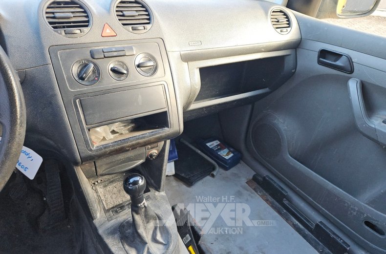 Volkswagen Caddy, gelb