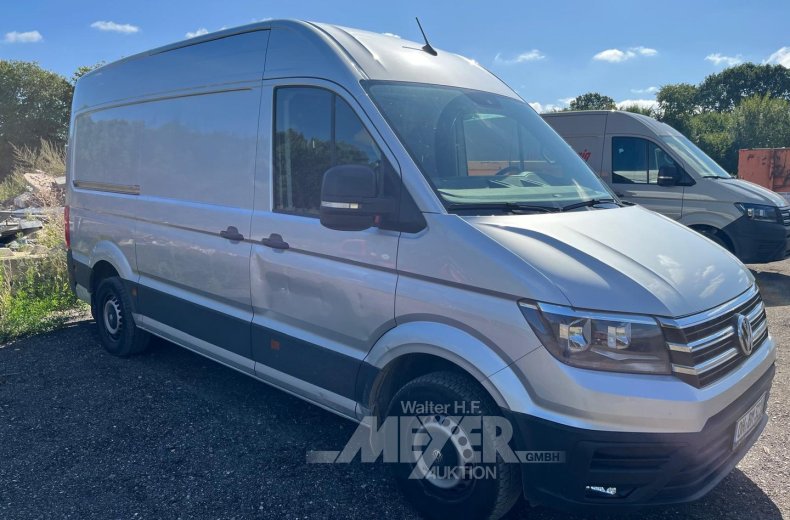 Volkswagen Crafter 30 TDI Autm. Trendline Kastenwagen, reflexsilber