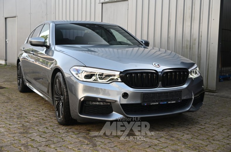 BMW 520i Aut., bluestone metallic